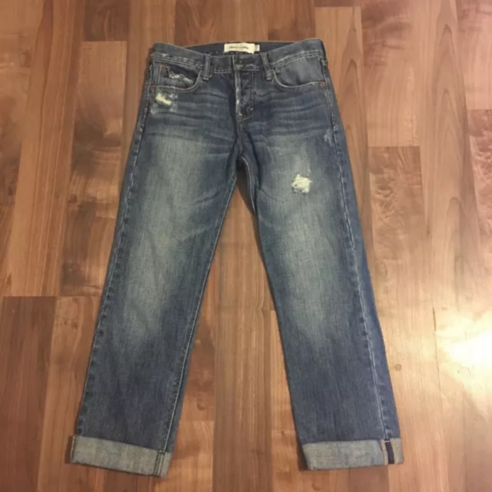 Abercrombie Kids Denim Capri Pants Girl’s Size 14 EUC